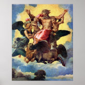 Ezechiels Vision, Gemälde von Raffael, Poster (Vorne)