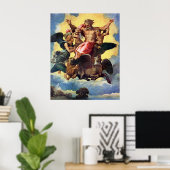 Ezechiels Vision, Gemälde von Raffael, Poster (Heimbüro)