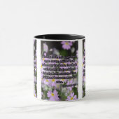 Ezekiel 18:8 KJV Bible Verse Pic Two-Tone Tasse (Zentrum)