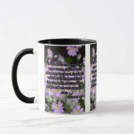 Ezekiel 18:8 KJV Bible Verse Pic Two-Tone Tasse