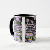 Ezekiel 18:8 KJV Bible Verse Pic Two-Tone Tasse (Vorderseite Links)
