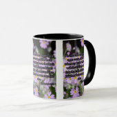 Ezekiel 18:8 KJV Bible Verse Pic Two-Tone Tasse (VorderseiteRechts)