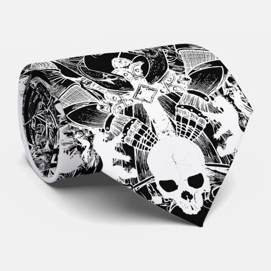 Ezekiel 37 Armee der Knochen-Krawatte Krawatte (Gerollt)