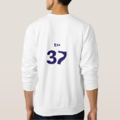 Ezekiel 37 Bible Verse White Sweatshirt (Rückseite)