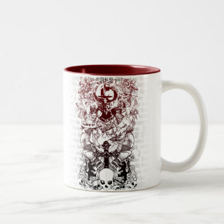Ezekiel 37 zweifarbige tasse