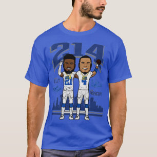 Ezekiel Elliott Dak Prescott Dallas Kette TShirt 2