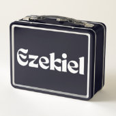 Ezekiel Metall Brotdose (Rückseite)