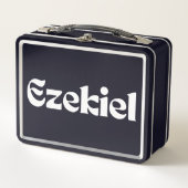 Ezekiel Metall Brotdose (Vorderseite)