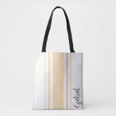 Ezekiel Minimalistisch Stripes Monogramm Tasche (Vorderseite)