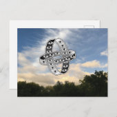 Ezekieler Rad Postkarte (Vorne/Hinten)