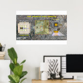 Ezekiels 4. Tempel-2 Poster (Heimbüro)