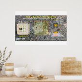 Ezekiels 4. Tempel-2 Poster (Küche)