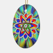 "Ezekiels Rad" Keramik Ornament (Links)