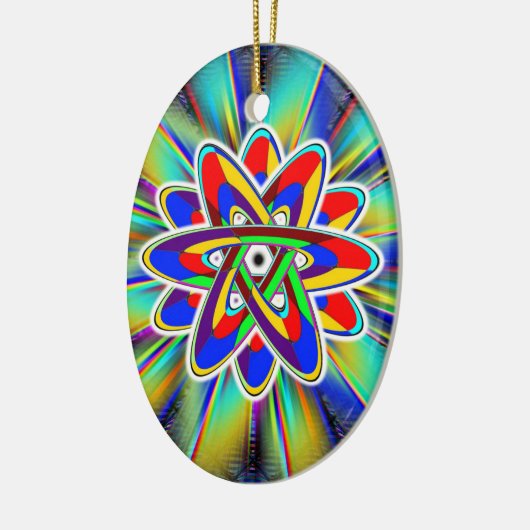 "Ezekiels Rad" Keramik Ornament (Links)