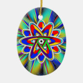 "Ezekiels Rad" Keramik Ornament (Vorne)