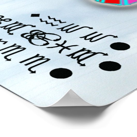 Ezekiels Rad Poster (Ecke)