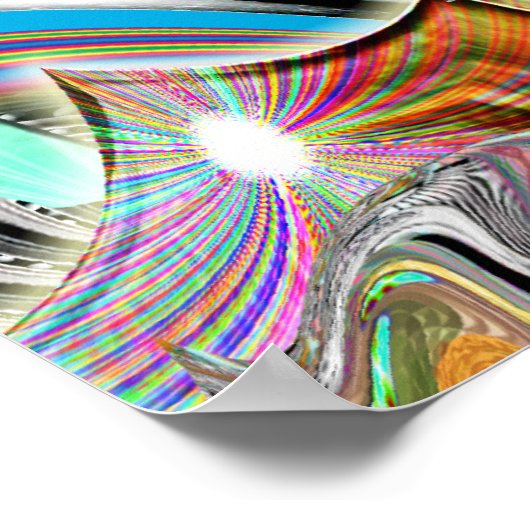 Ezekiels Radposter Poster (Ecke)