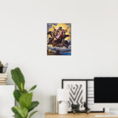 Ezekiels Vision | Raphael | Poster (Heimbüro)