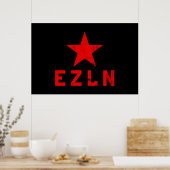 EZLN - Ejército Zapatista de Liberación Nacional Poster (Küche)