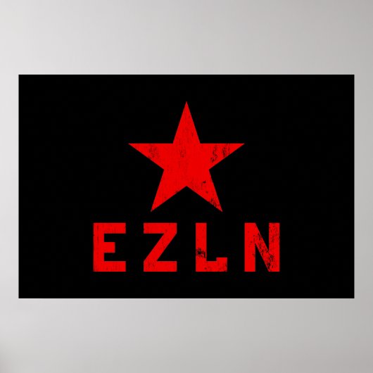 EZLN - Ejército Zapatista de Liberación Nacional Poster (Vorne)