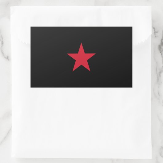 EZLN Flag Sticker (Tasche)