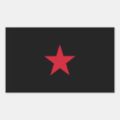 EZLN Flag Sticker (Vorderseite)