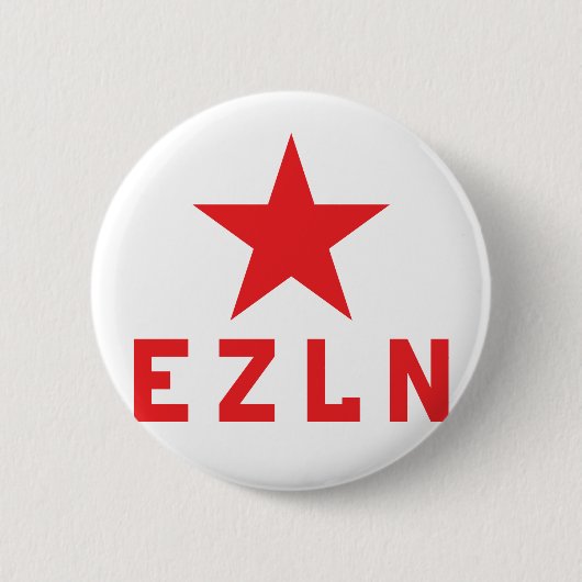EZLN Zapatista Button (Vorderseite)