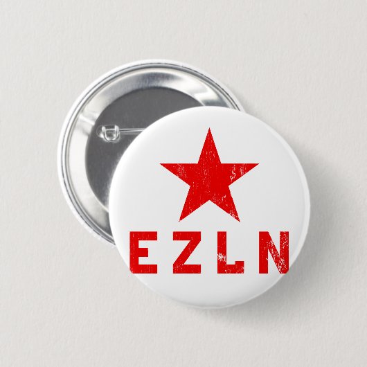 EZLN Zapatista Button (Vorne & Hinten)