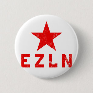 EZLN Zapatista Knopf Button