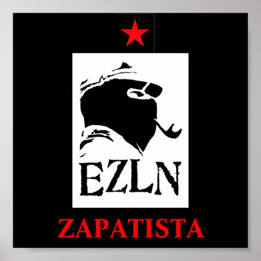 Ezln zapatista poster (Vorne)