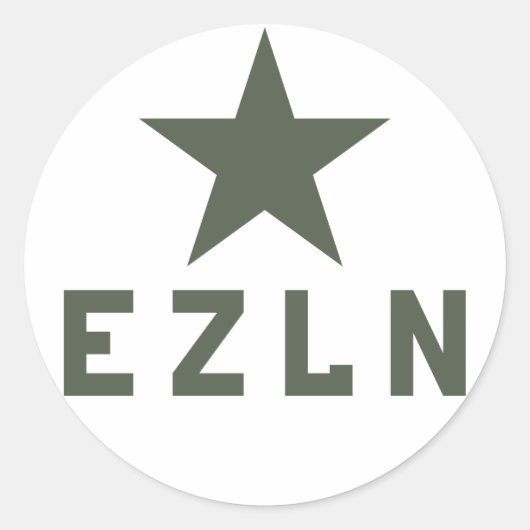 EZLN Zapatista Sticker (Vorderseite)