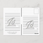 Ezra 10:4 - Aufstieg Postkarte (Rückseite)