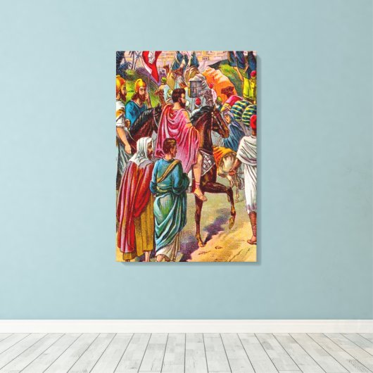 Ezra 1 Rückkehr nach Jerusalem Leinwand (Insitu (Holzboden))