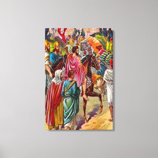 Ezra 1 Rückkehr nach Jerusalem Leinwand (Vorderseite)