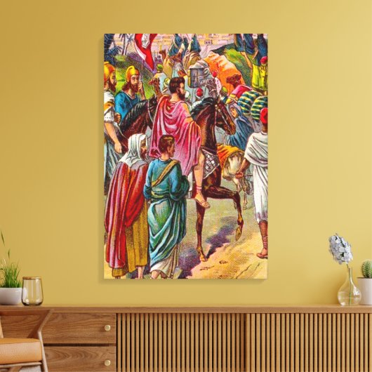 Ezra 1 Rückkehr nach Jerusalem Leinwand (Insitu (Wohnzimmer))