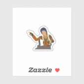 Ezra Aufkleber (Blatt)