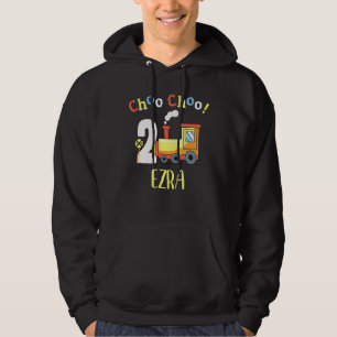 Ezra Choo Zwei Zug 2. Geburtstag Dreht 2 Hoodie