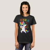 Ezra Dabbing Unicorn T-Shirt (Vorne ganz)
