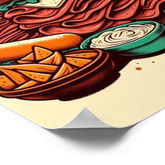 Ezra-Deli Poster (Ecke)