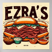 Ezra-Deli Poster (Vorne)