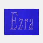 Ezra, Name Logo, Fußmatte (Vorderseite)