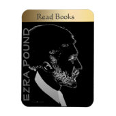 Ezra Pound Magnet (Vertikal)