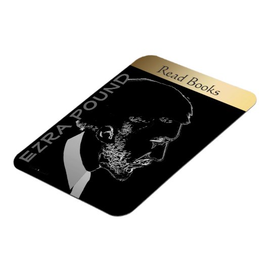 Ezra Pound Magnet (Linke Seite)