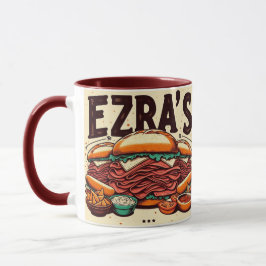 Ezras zweitklassige Deli-Tasse Tasse
