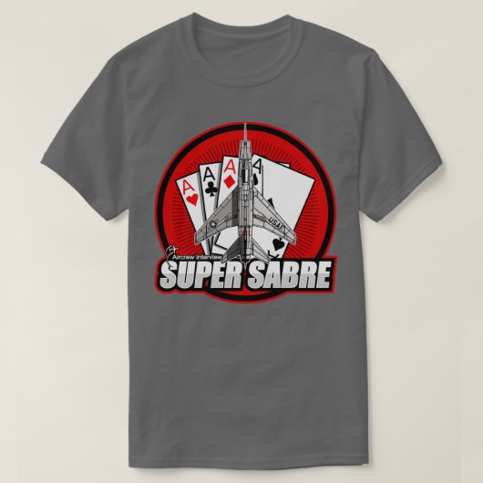 F100 Super Saber (2) T-Shirt (Design vorne)
