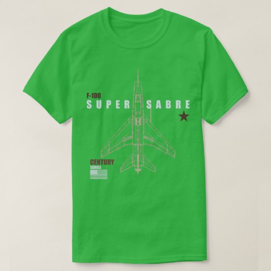 F100 Super Saber T-Shirt (Design vorne)