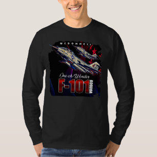 F101 Voodoo USAF Langstreckenbomber-Supersonic Jet T-Shirt