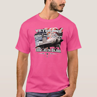 F102 Delta Dagger Abfangflugzeug T-Shirt