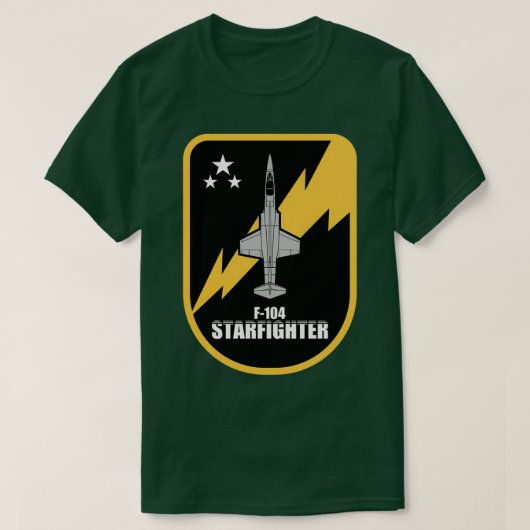 F104 StarfighterTShirt T-Shirt (Design vorne)