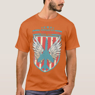 F105 Donnerstagshauptbomber störte US-Flagge 1 T-Shirt